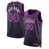 Dres Minnesota Timberwolves Prilagođeni Nike 2025-26 City Edition Crno Swingman